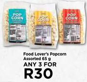 Food Lover's Popcorn Assorted-For Any 3 x 65g
