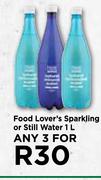 Food Lover's Sparkling Or Still Water-For Any 3 x 1L