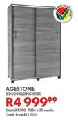 Agestone 2 Door Sliding Robe