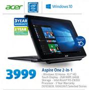 Acer Aspire One 2 In 1