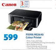 Canon Pixma MG3640 Colour Printer