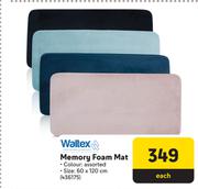 Waltex  Memory Foam Mat-Each