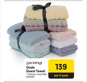 Glodina Onda Guest Towel -Per 3-Pack