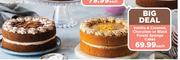 Vanilla & Caramel Chocolate  Or Black Forest Sponge Cakes-Each