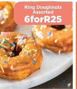 Ring Doughnuts Assorted-For 6