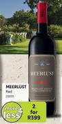 Meerlust Red-For 2