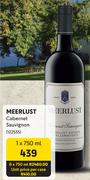 Meerlust Cabernet Sauvignon-750ml