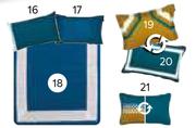 Fiji Super Luxury 21 Piece Duvet Cover Sets (Double) + Gift Set