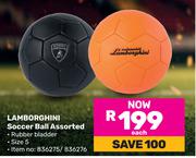 Lamborghini Soccer Ball Assorted-Each