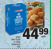 Spar Mini Puffs Or Rolls (Selected)-40's Each