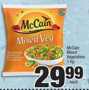 McCain Mixed Vegetables-1kg Each