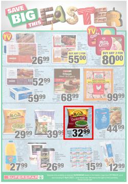 SUPERSPAR EASTERN CAPE (23 March - 5 April 2021) Valid in Gqeberha, East London, Knysna, George, Jeffrey's Bay, ST Francis Bay, Port Alfred, Plettenberg Bay, Uitenhage, Queenstown & Sedgefield, page 9