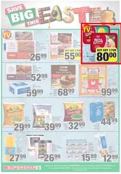 SUPERSPAR EASTERN CAPE (23 March - 5 April 2021) Valid in Gqeberha, East London, Knysna, George, Jeffrey's Bay, ST Francis Bay, Port Alfred, Plettenberg Bay, Uitenhage, Queenstown & Sedgefield, page 9