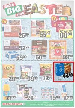 SUPERSPAR EASTERN CAPE (23 March - 5 April 2021) Valid in Gqeberha, East London, Knysna, George, Jeffrey's Bay, ST Francis Bay, Port Alfred, Plettenberg Bay, Uitenhage, Queenstown & Sedgefield, page 9