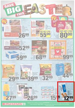 SUPERSPAR EASTERN CAPE (23 March - 5 April 2021) Valid in Gqeberha, East London, Knysna, George, Jeffrey's Bay, ST Francis Bay, Port Alfred, Plettenberg Bay, Uitenhage, Queenstown & Sedgefield, page 9