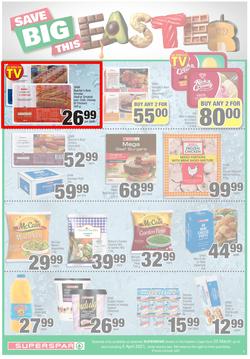 SUPERSPAR EASTERN CAPE (23 March - 5 April 2021) Valid in Gqeberha, East London, Knysna, George, Jeffrey's Bay, ST Francis Bay, Port Alfred, Plettenberg Bay, Uitenhage, Queenstown & Sedgefield, page 9
