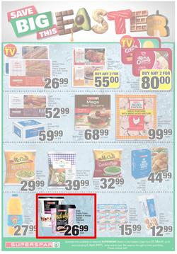 SUPERSPAR EASTERN CAPE (23 March - 5 April 2021) Valid in Gqeberha, East London, Knysna, George, Jeffrey's Bay, ST Francis Bay, Port Alfred, Plettenberg Bay, Uitenhage, Queenstown & Sedgefield, page 9