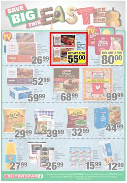 SUPERSPAR EASTERN CAPE (23 March - 5 April 2021) Valid in Gqeberha, East London, Knysna, George, Jeffrey's Bay, ST Francis Bay, Port Alfred, Plettenberg Bay, Uitenhage, Queenstown & Sedgefield, page 9
