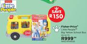 Fisher Price Little People Big Yellow School Bus MD-GLT75