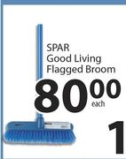 Spar Good Living Flagged Broom-Each