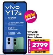 Vivo Y17s LTE 128GB DS Smartphone-Each