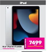Apple 10.2" iPad WiFi 64GB-Each