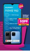Huawei Nova Y62 128GB Smartphone-Each