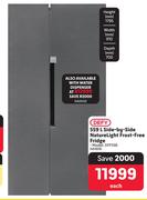 Defy 559Ltr Side-By-Side Nature Light Frost-Free Fridge DFF536