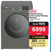 Defy 9Kg Steam Cure Front Loader Washing Machine DAW 389