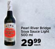 Pearl River Bridge Soya Sauce Light-500ml Each