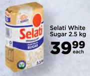 Selati White Sugar-2.5Kg Each