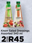 Knorr Salad Dressings Assorted-For 2 x 340ml