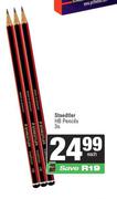 Staedtler HB Pencils-3s