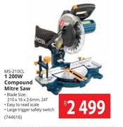 Ryobi 1200W Compound Mitre Saw MS-210CL