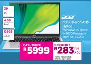 Acer Intel Celeron A115 Laptop