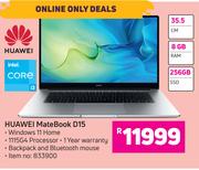 Huawei Mate Book D15