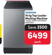 Samsung 14Kg Top Loader Washing Machine WA14CG5745BDFA-Each