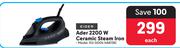 Eiger Ader 2200W Ceramic Steam Iron EG-SI004-Each