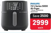 Philips 7.2L Series 5000 Air Fryer HD9285/90-Each