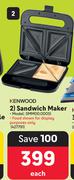 Kenwood Sandwich Maker SMM00.000SI-Each