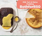 Milk Tart & Malva Pudding-For Both