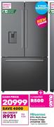 Hisense 575Ltr Multi-Door Freezer Fridge H760FSB-WD