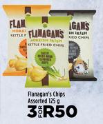 Flanagan's Chips Assorted-For 3 x 125g