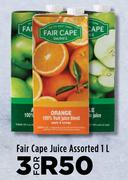 Fair Cape Juice Assorted-For 3 x 1L