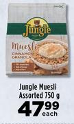 Jungle Muesli Assorted-750g Each