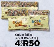 Goplana Toffino Toffees Assorted-For 4 x 80g