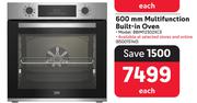 Beko 600mm Multifunction Built In Oven BBIM12302XCE