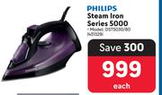 Philips Steam Iron Series 5000 DST5030/80-Each