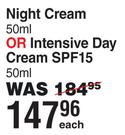 African Extracts Rooibos Advantage Night Cream 50ml Or Intensive Day Cream SPF15 50ml-Each