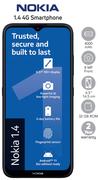 Nokia 1.4 4G Smartphone-On 1GB Red Top Up Core More Data (24 Month)